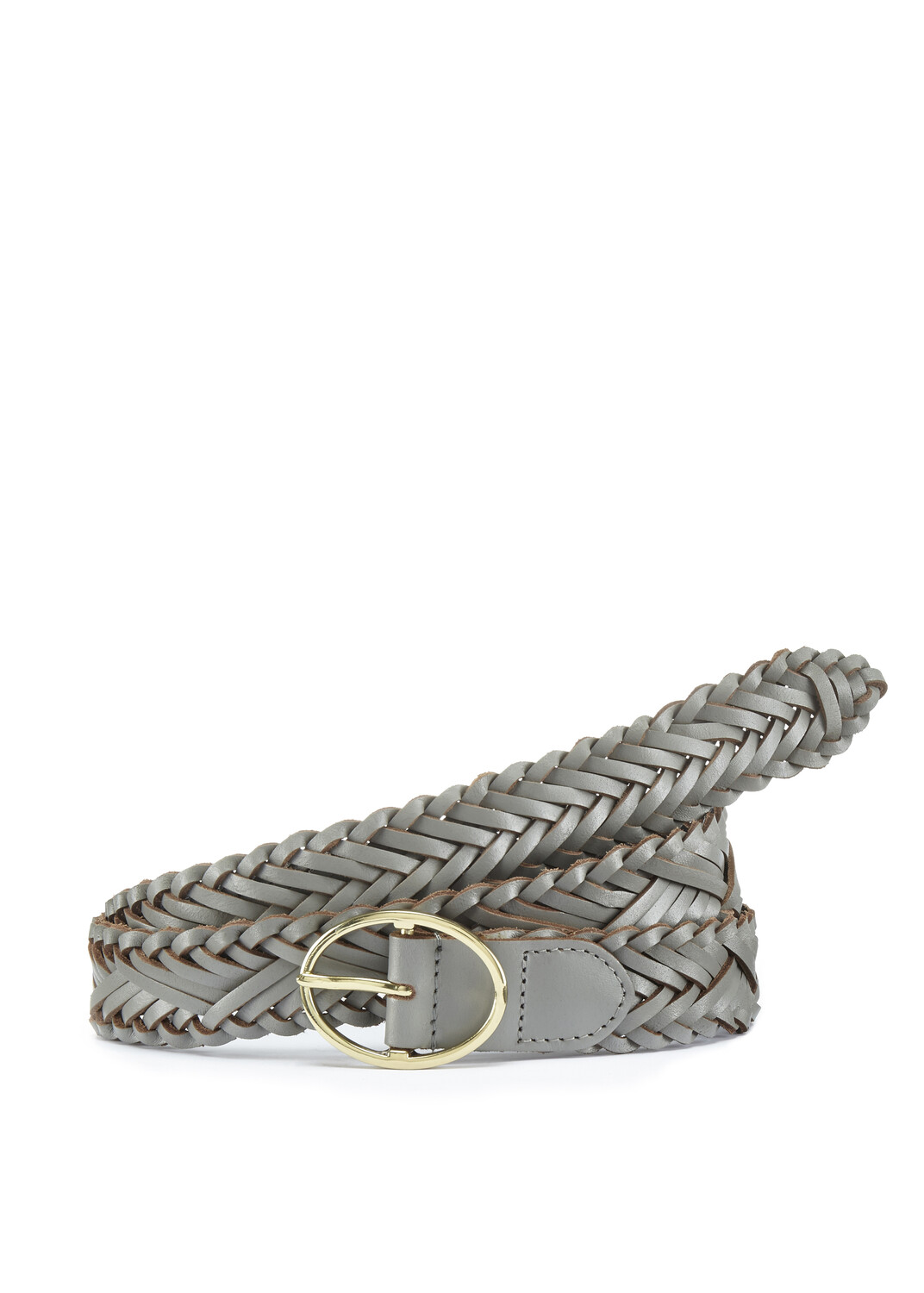 

Кожаный ремень LASCANA, серый