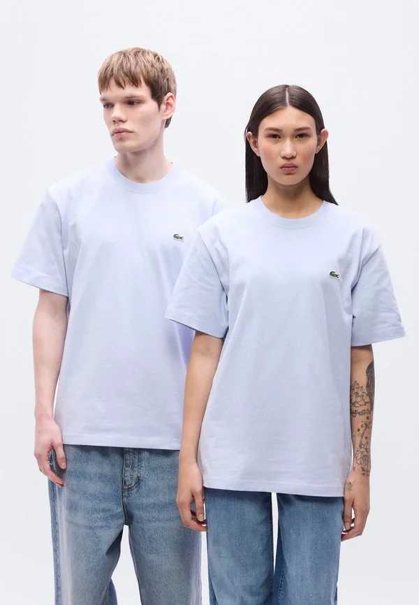 Базовая футболка унисекс Lacoste, Phoenix Blue — фото 3