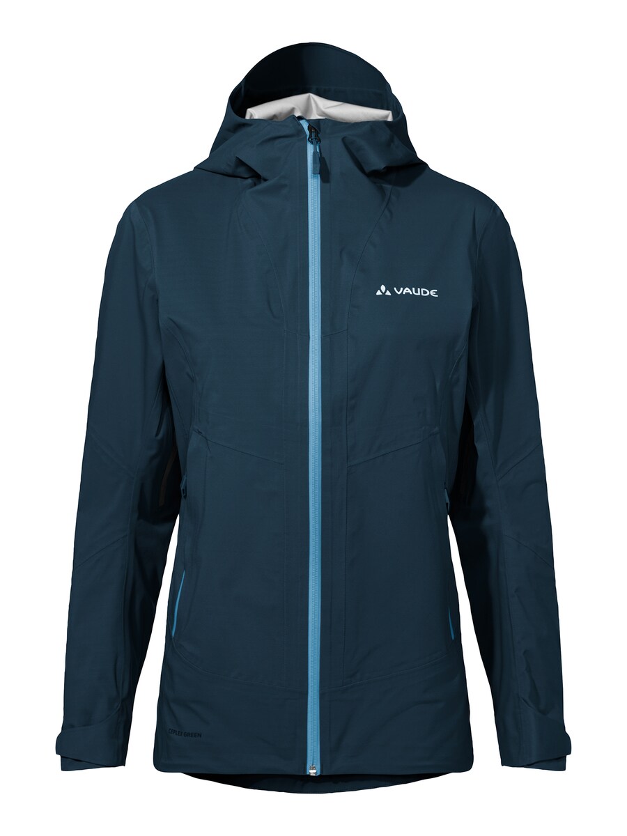 

Дождевик VAUDE Athletic Jacket W Croz 3L J III, темно-синий