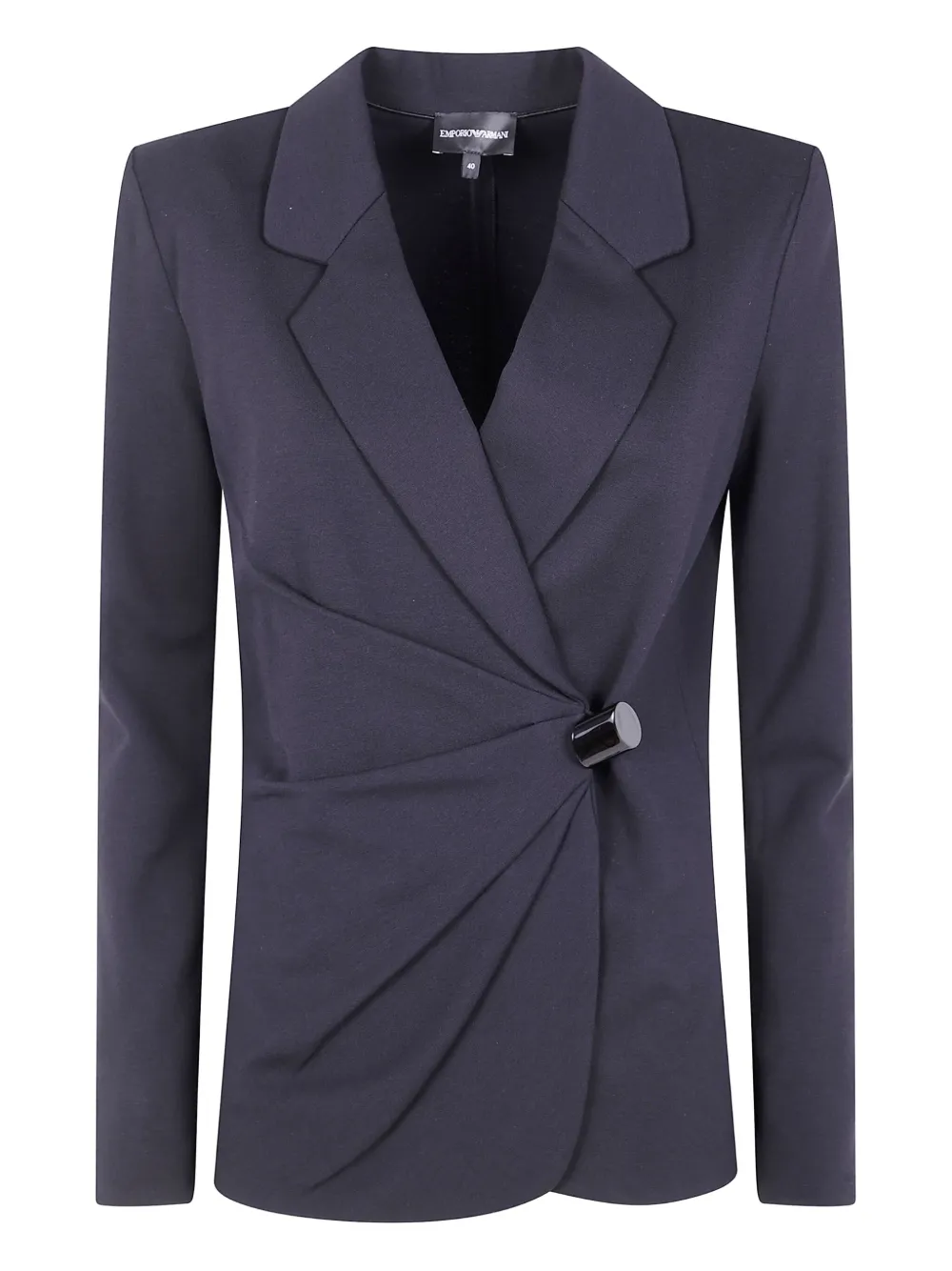 

Жакет с декоративными пуговицами Emporio Armani, черный