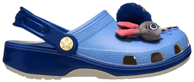Детские сабо Crocs Classic Clog из коллекции Disney Zoo Topia (2 шт.), синий