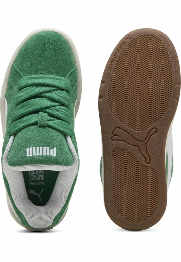 Кроссовки повседневные Puma, архивный зелёный-белый — фото 4