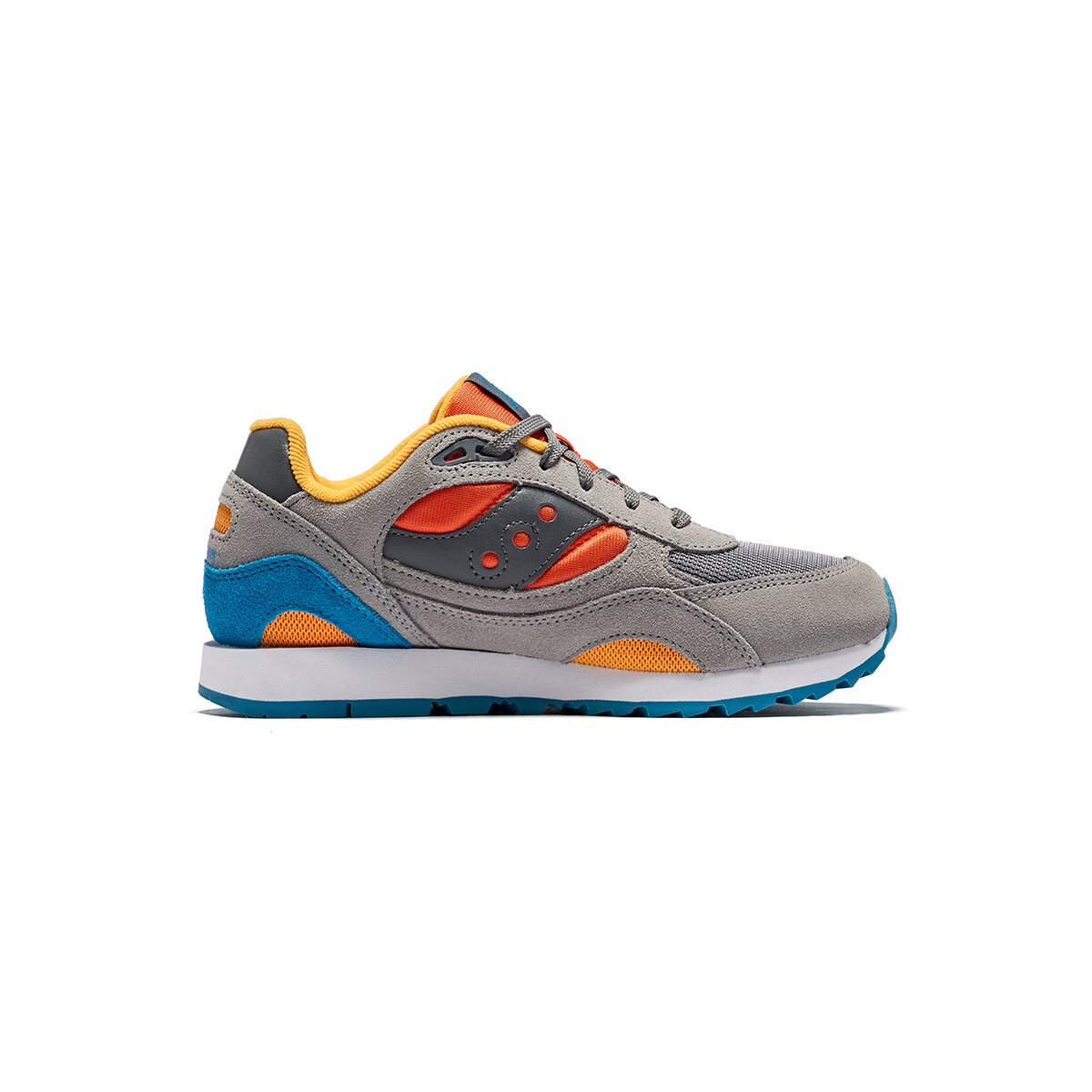 Кроссовки saucony Kids Lifestyle Shoes Kids Low-top Grey Orange, серый оранжевый — фото 2