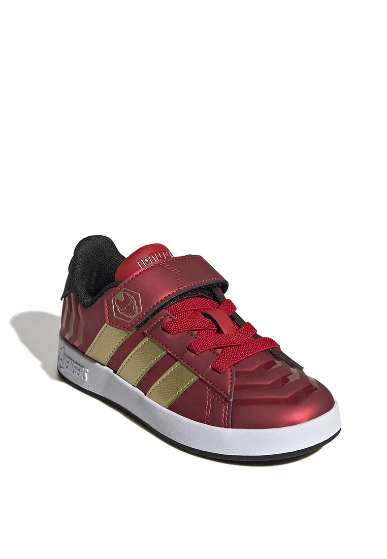 Кроссовки детские, Adidas x Marvel Avengers Grand Court, Adidas, черный — фото 2