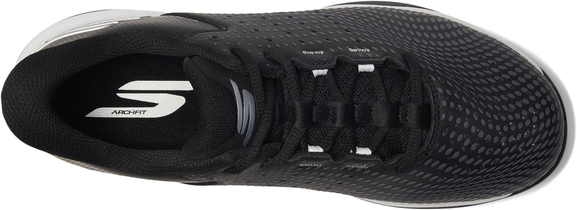 Кроссовки SKECHERS Skechers Pickleball Slip-ins Relaxed Fit: Viper Court Reload, черный/белый — фото 2