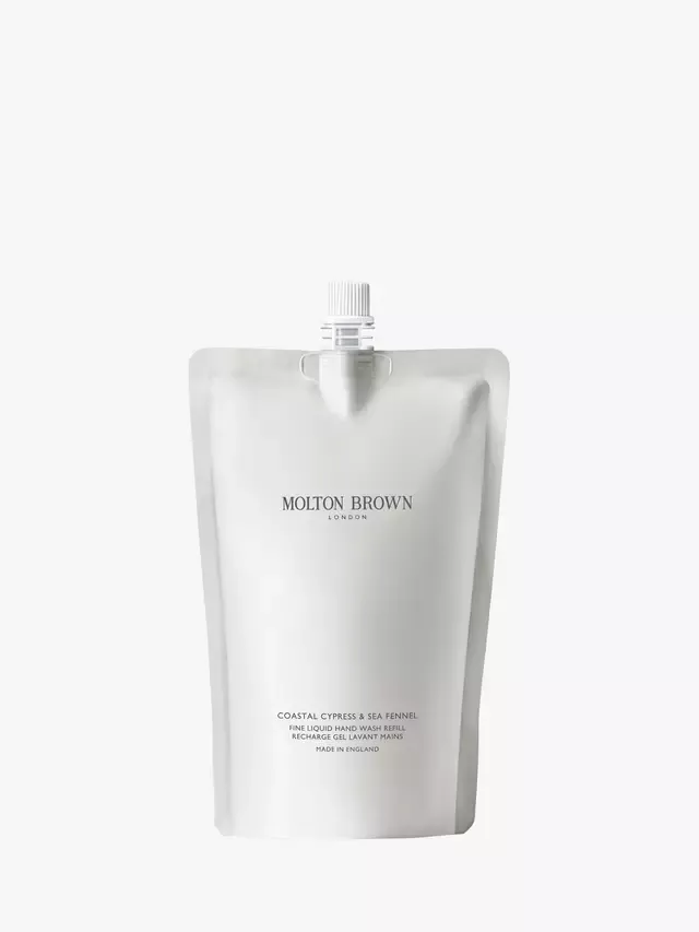 Жидкое мыло для рук Coastal Cypress & Sea Fennel, сменный блок, 400 мл Molton Brown