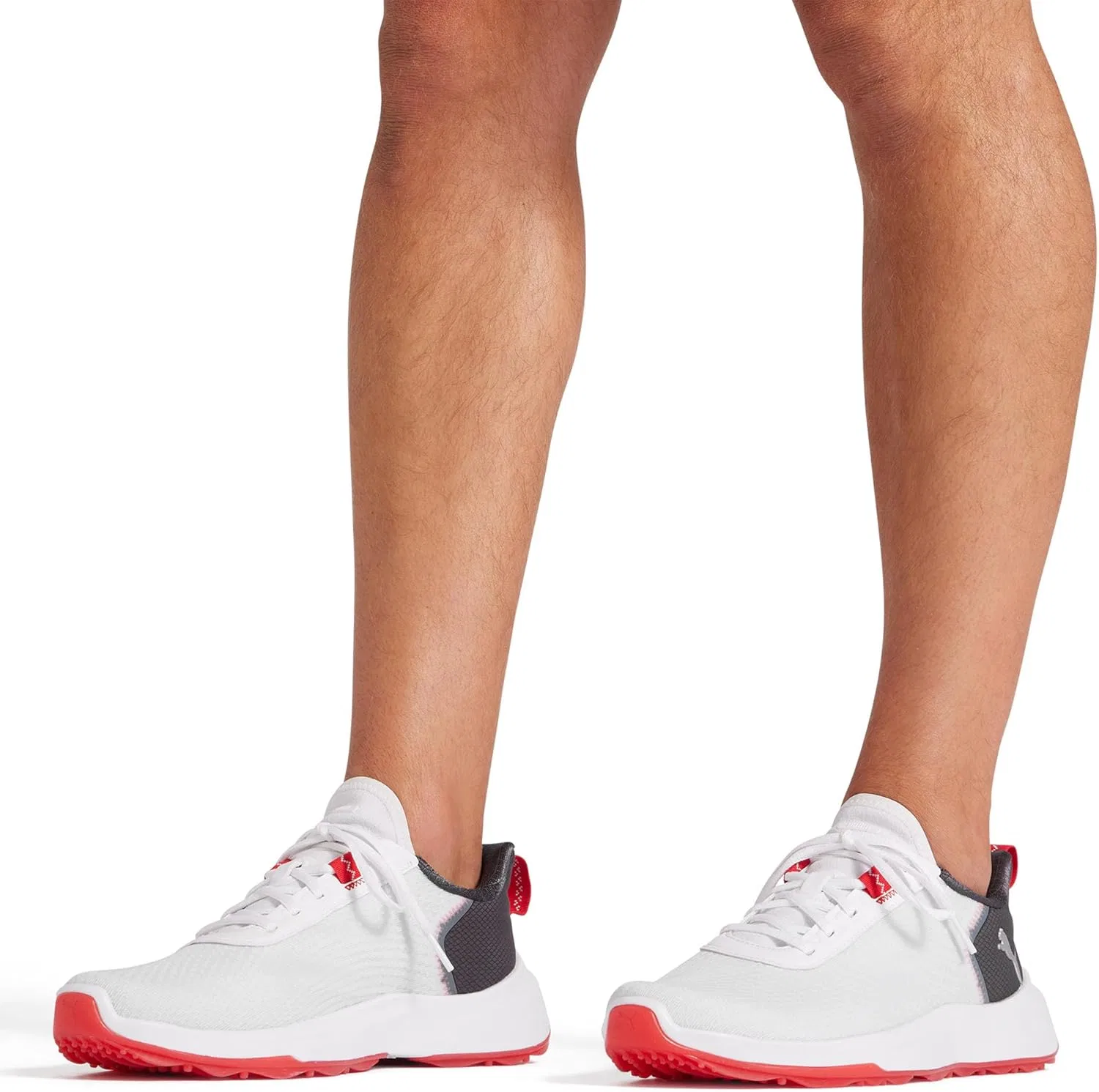Мужские кроссовки для гольфа PUMA Fusion Crush Sport, Puma White Dark Charcoal — фото 2