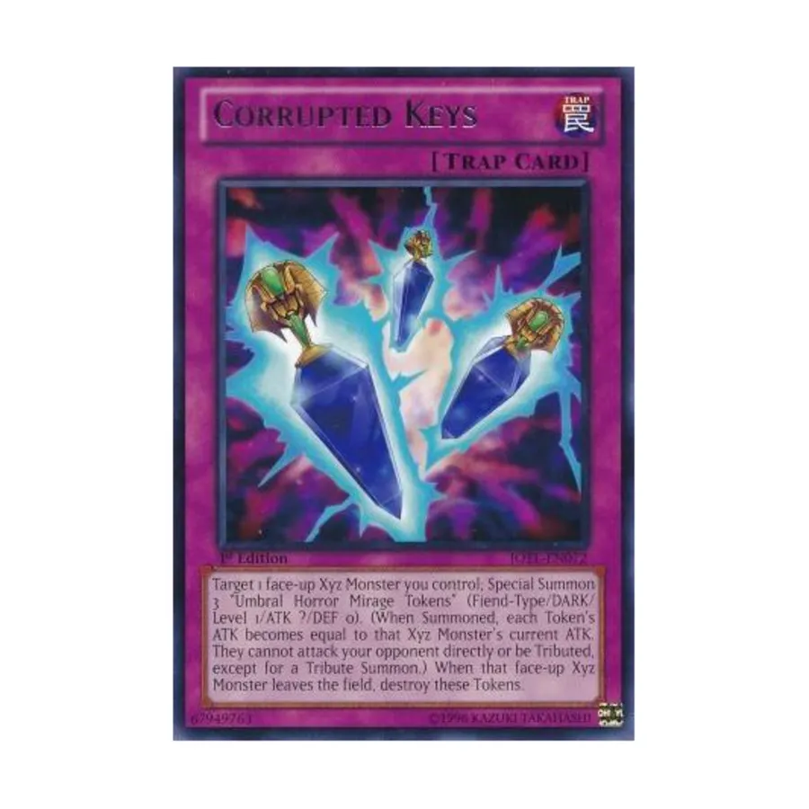 

CCG Поврежденные ключи (редкие), Yu-Gi-Oh - Judgment of the Light - Singles