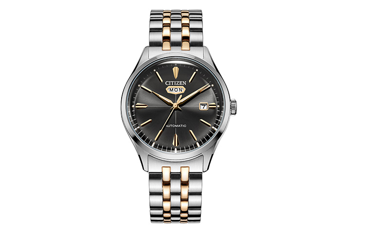 

CITIZEN Часы Mechanical Movement Stainless Steel Strap Watch 40mm Men's Watch Black Dial NH8394-70HB, Black Dial