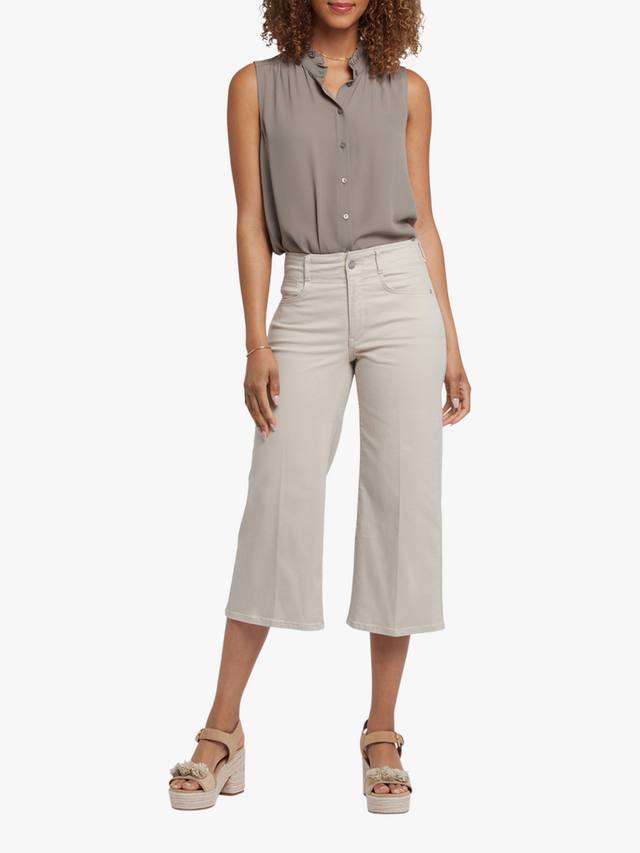 

Brigitte широкие капри джинсы NYDJ, Feather