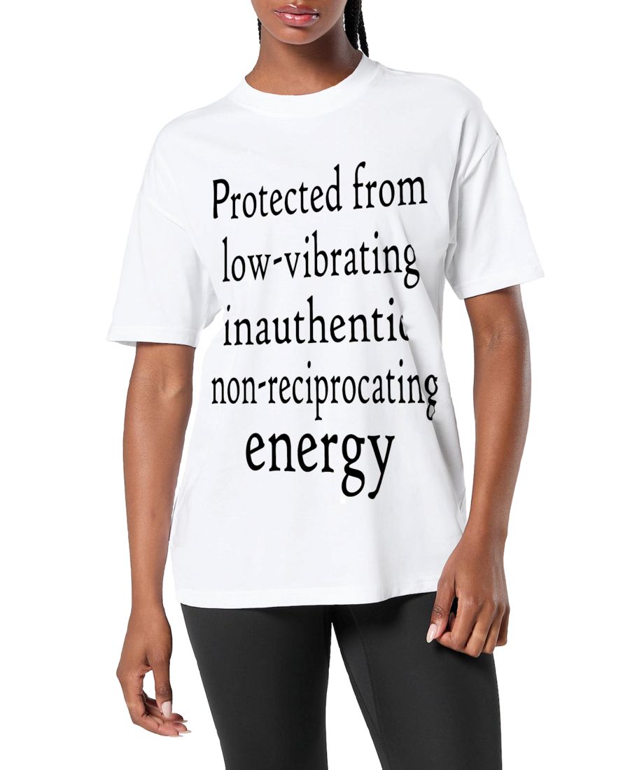 

Женская футболка Защити свою энергию Dai Moda, White