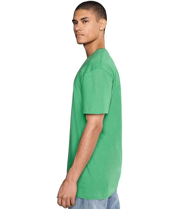 Футболка Classic Fit Crew Polo Ralph Lauren, White/Raft Green/Office Blue — фото 2