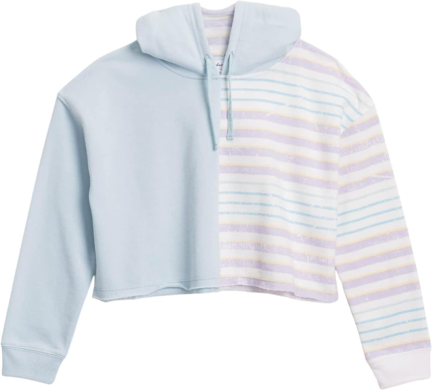 

Худи Splendid Littles Sunset Stripes Hoodie Sweatshirt, цвет Pastel Blue
