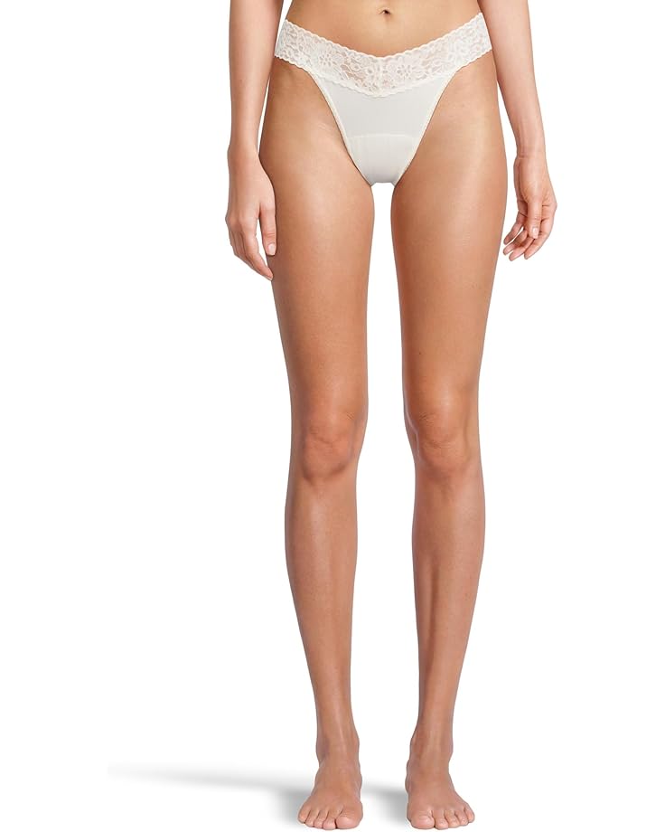 

Стринги Hanky Panky DreamEase Original Rise Thong, цвет Light Ivory