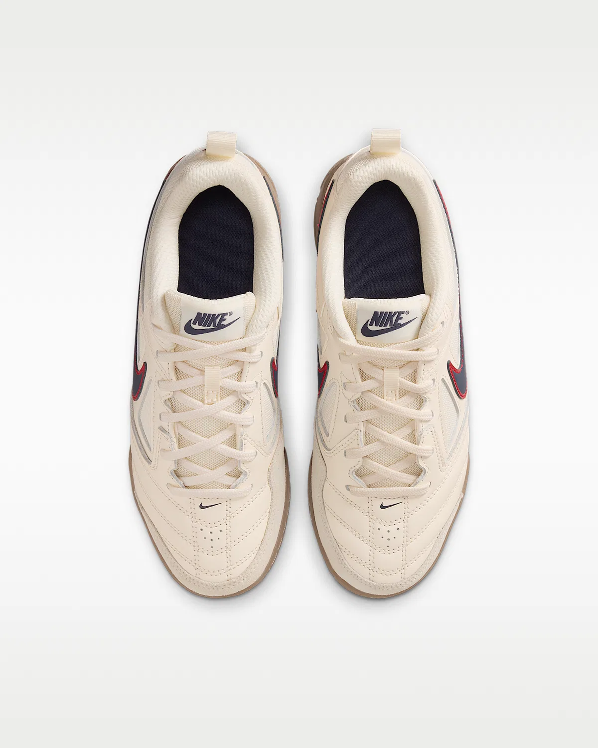 Детские кроссовки Nike Gato, Pale Ivory/University Red/Gum Dark Brown/Thunder Blue — фото 4