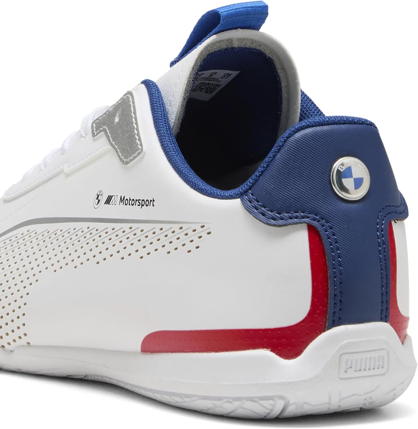 Кроссовки PUMA для взрослых BMW M Motorsport Neo Cat 3.0, White Silver Metallic — фото 2