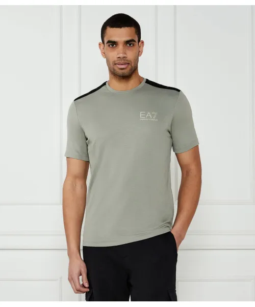 

Футболка Slim fit Ea7, серый