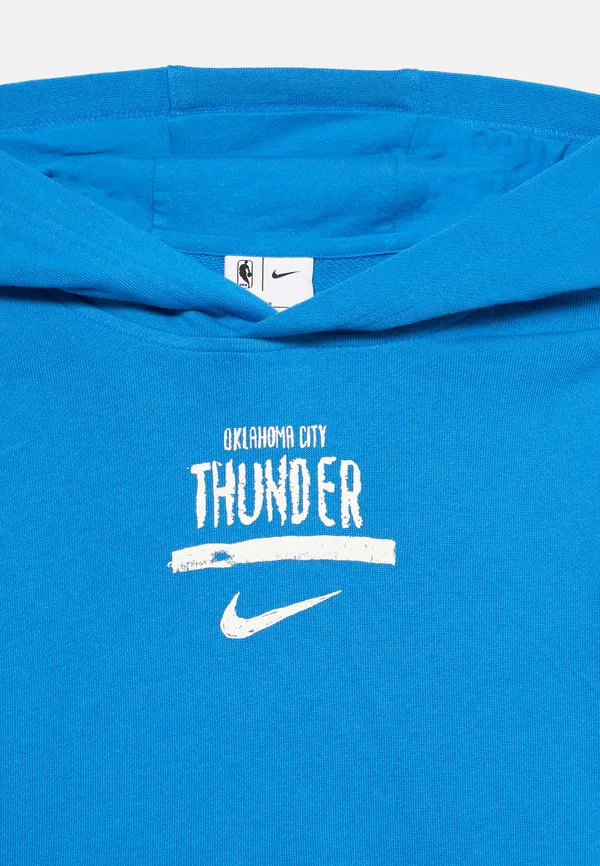 Худи унисекс nba oklahoma city thunder club Nike Performance, Signal Blue — фото 4