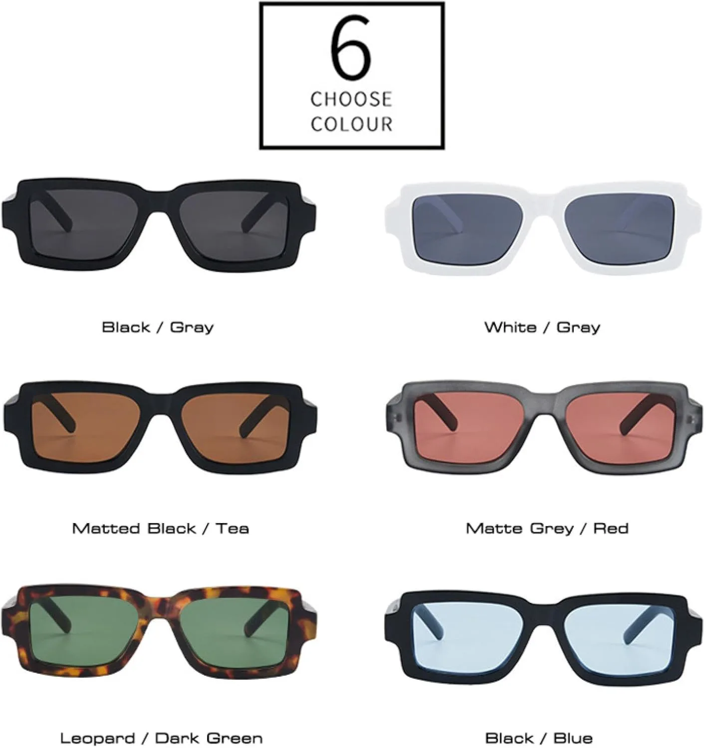 

Солнцезащитные очки с защитой от УФ-излучения UV400 для женщин и мужчин | Маленькие сине-красные | для занятий спортом на открытом воздухе DSVIGF, Black Blue