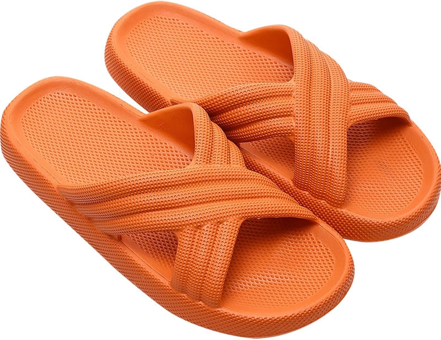 

Летние мягкие нескользящие шлепанцы XTYPE с высокой платформой для улицы и пляжа, слайд-сандалии для мужчин и женщин, пара (Цвет: оранжевый, Размер: 42-43)