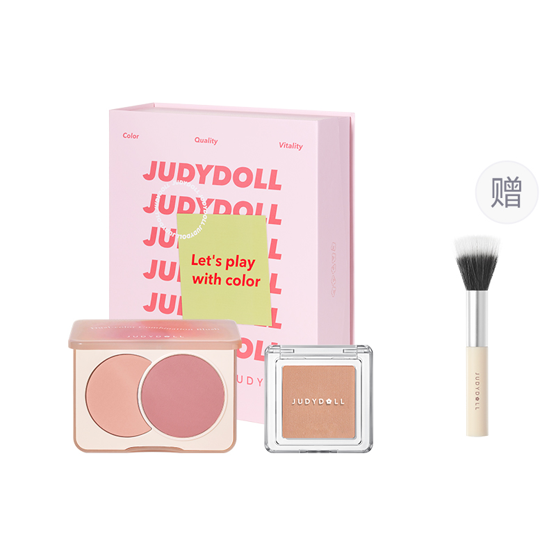 

Монохромный румянец для коррекции тона кожи Judydoll