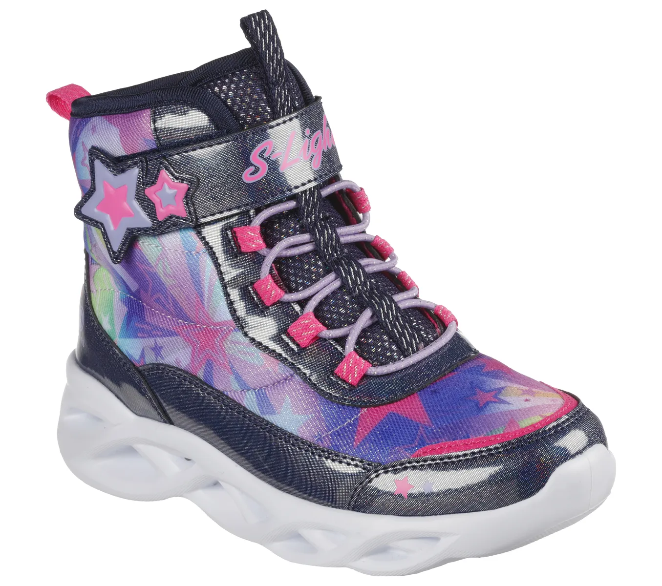 

Детские кроссовки Skechers "TWISTY BRIGHTS - SWEET STARZ" с функцией мигания для включения и выключения Skechers Kids, фиолетовый