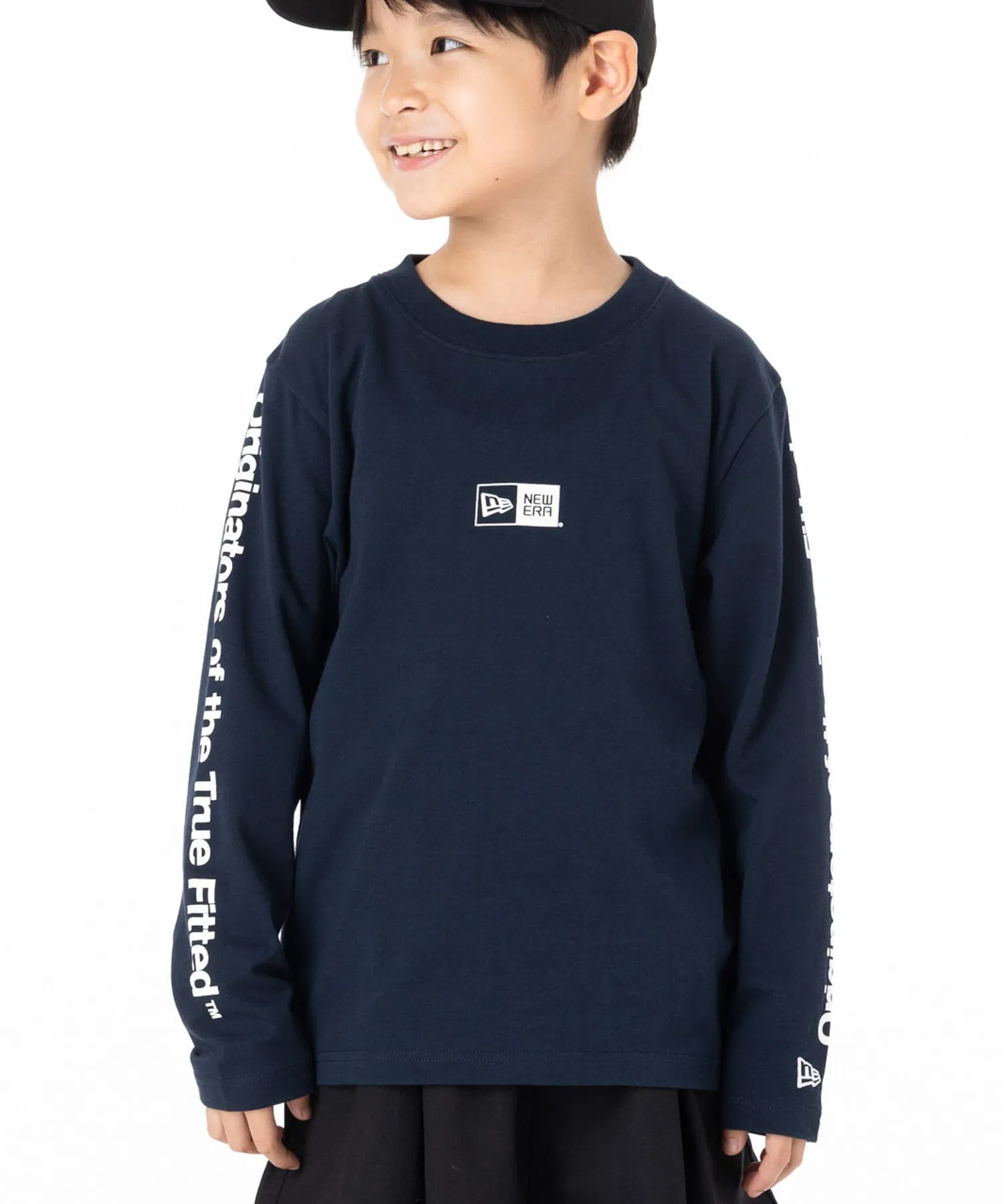 Детская футболка с длинным рукавом New Era Youth L/S Cotton Tee