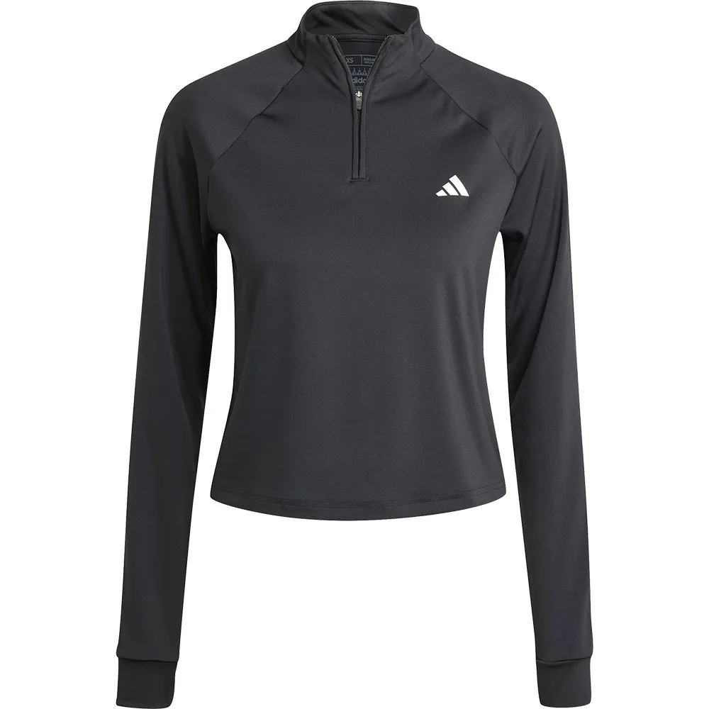 

Толстовка adidas Train Essentials half zip, черный