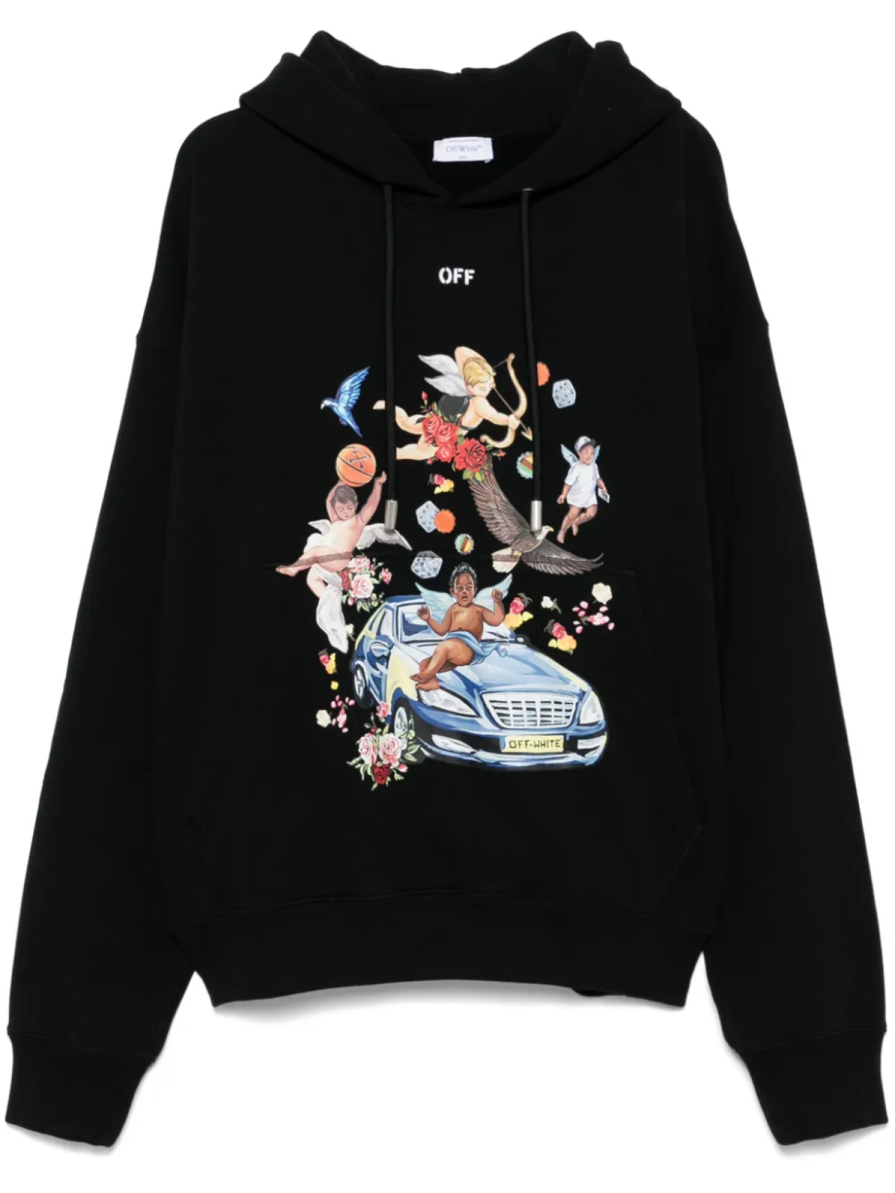 

Толстовка Off-White Fresco Car Skate, черный