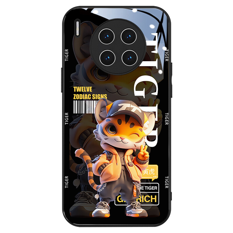 

Чехол для телефона Hizeus Sea Diamond, Glass Case9439 Yinhu Cool Black