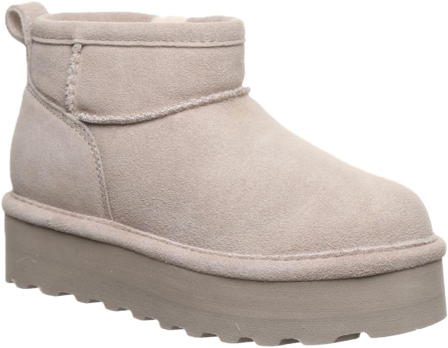 

BEARPAW Унисекс-Детские Ретро Короткие Ботинки до Щиколотки (Маленький и Большой Ребенок), Mushroom