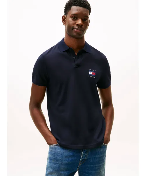 

Футболка поло Regular fit Tommy Hilfiger, синий