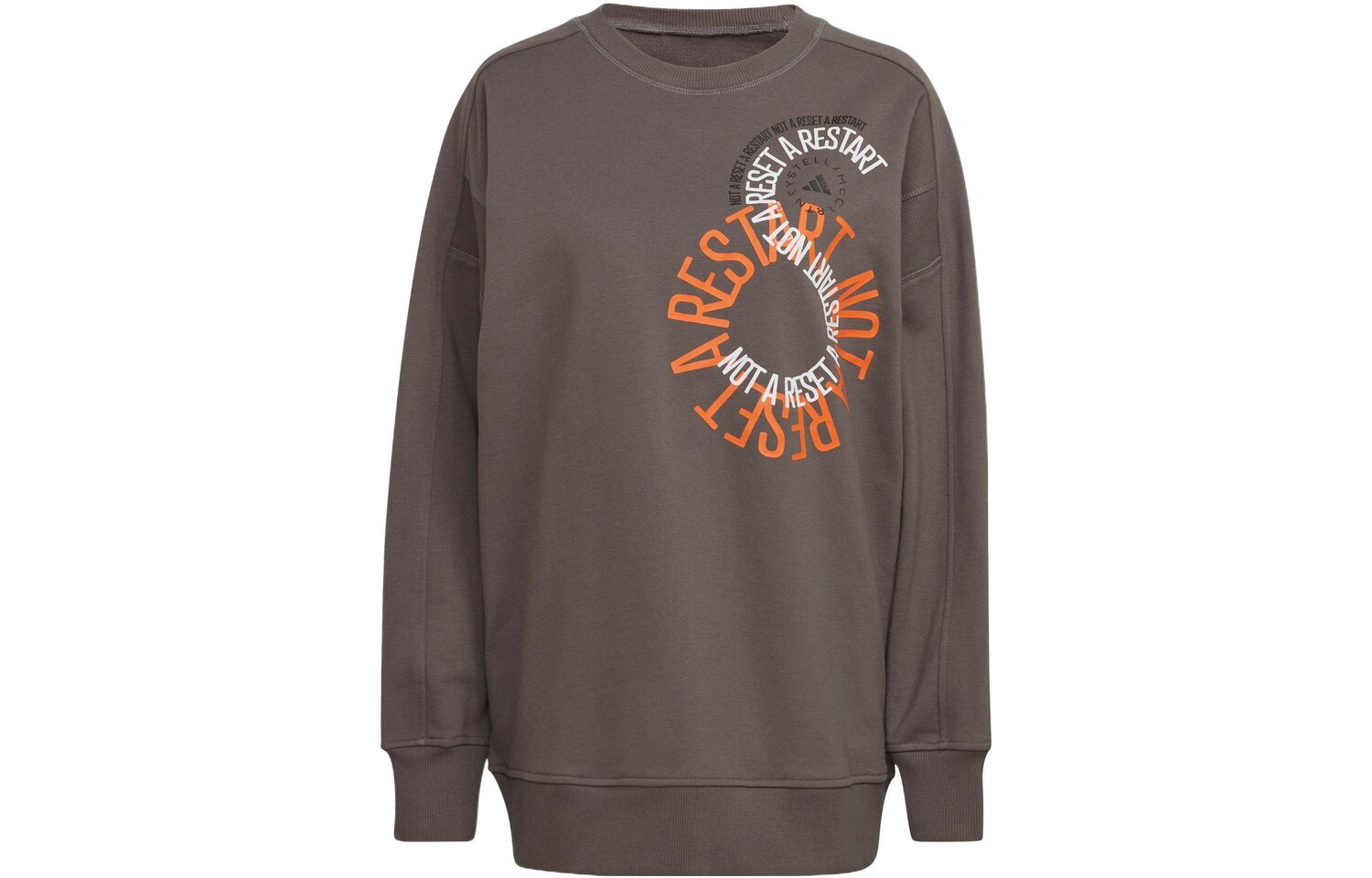 

Свитшот Stella McCartney X Stella McCartney Co-titled Series, женский, коричневый Adidas