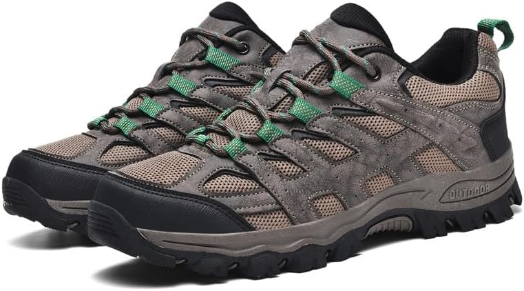 

Мужские повседневные туфли Стильные походные и треккинговые туфли для путешествий, прогулок и спорта Легкие кроссовки низкого профиля для бега и комфорта на весь день Qacksv, коричневый