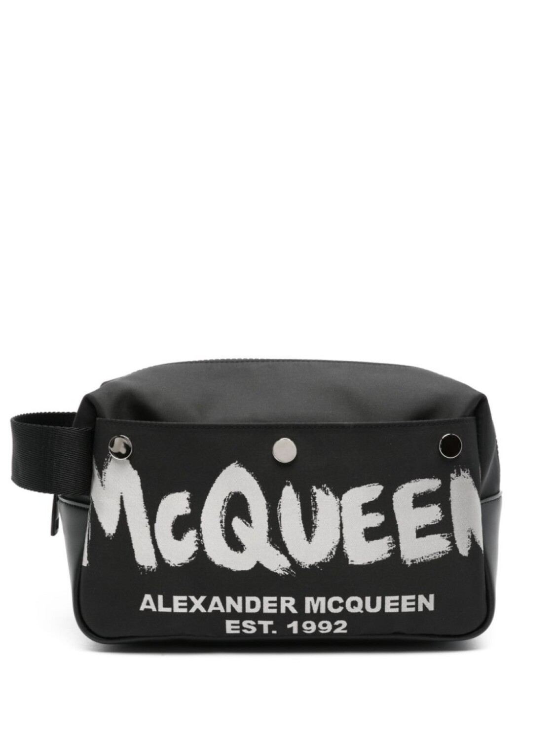 

Alexander McQueen несессер с логотипом, черный