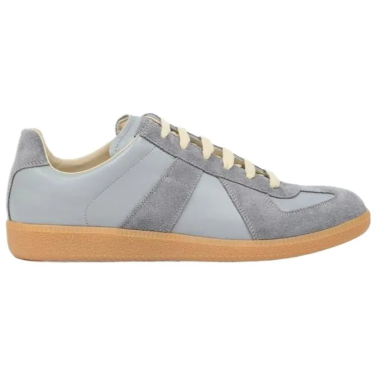 Maison Margiela Suede Low top Skateboard Shoes мужские Gray — фото 3