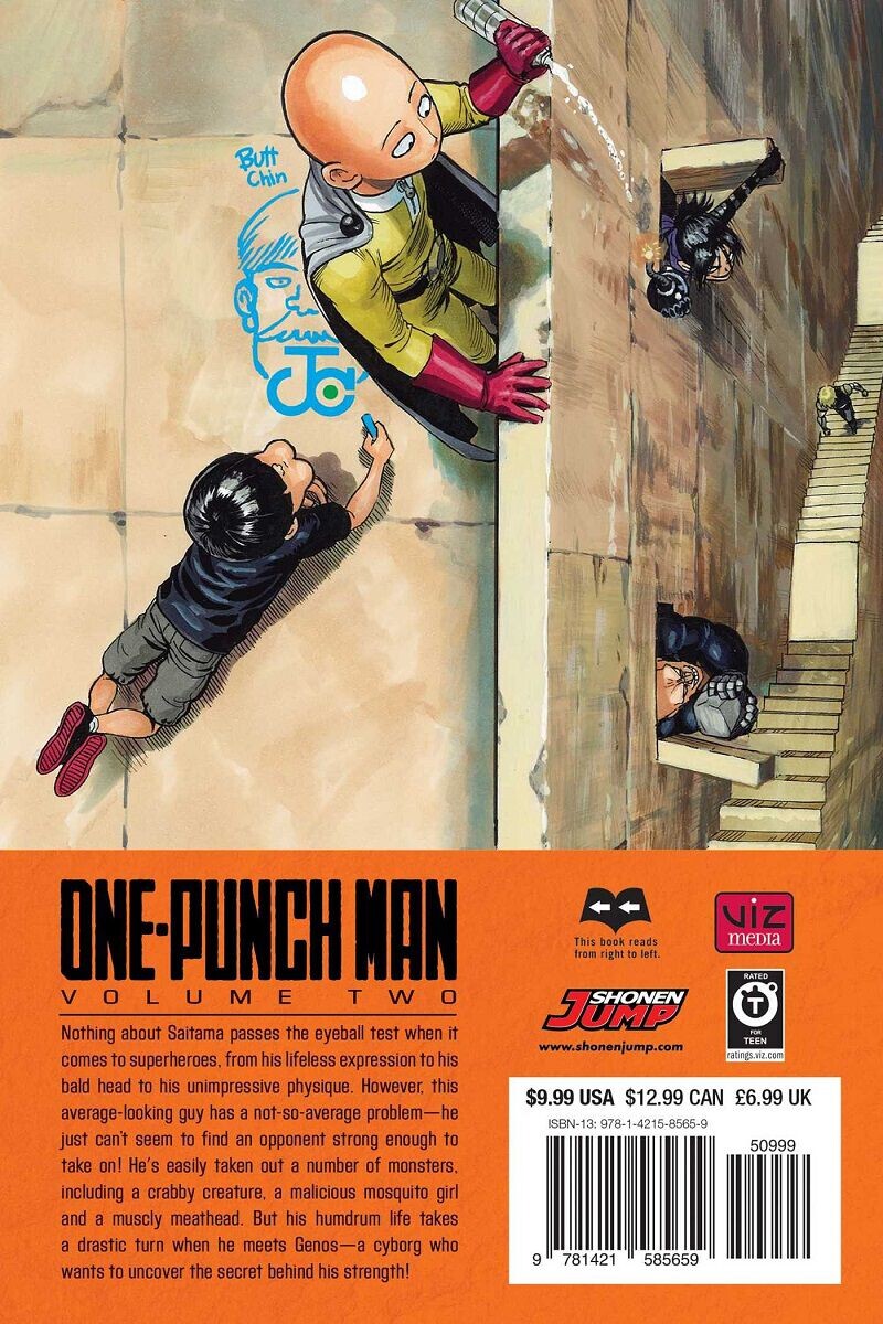 

Манга One-Punch Man Manga Volume 2