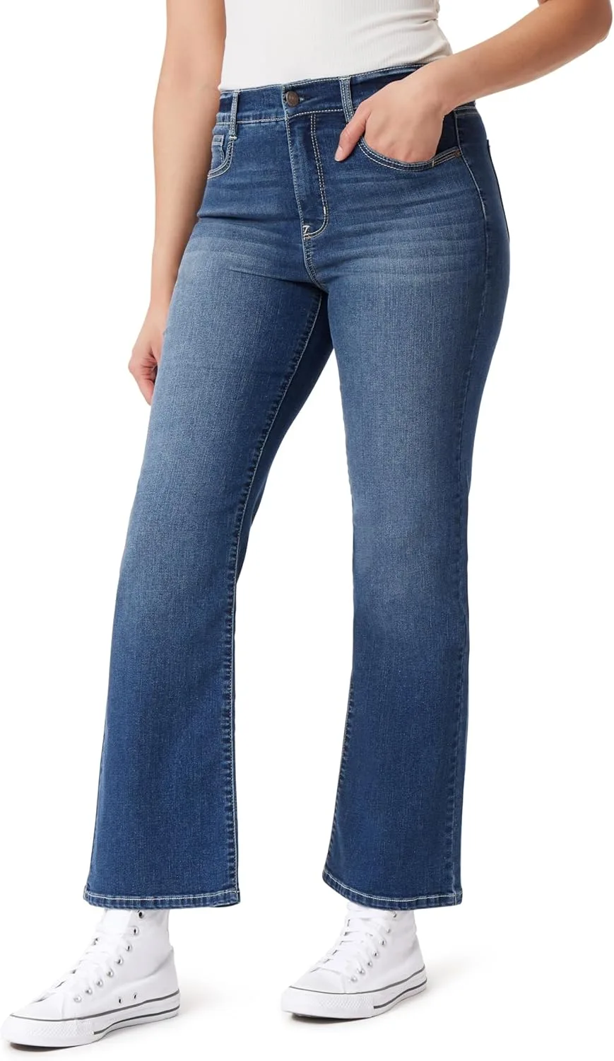 

Джинсы женские Juniors InstaVintage Fearless Curvy High-Rise Stretch WallFlower