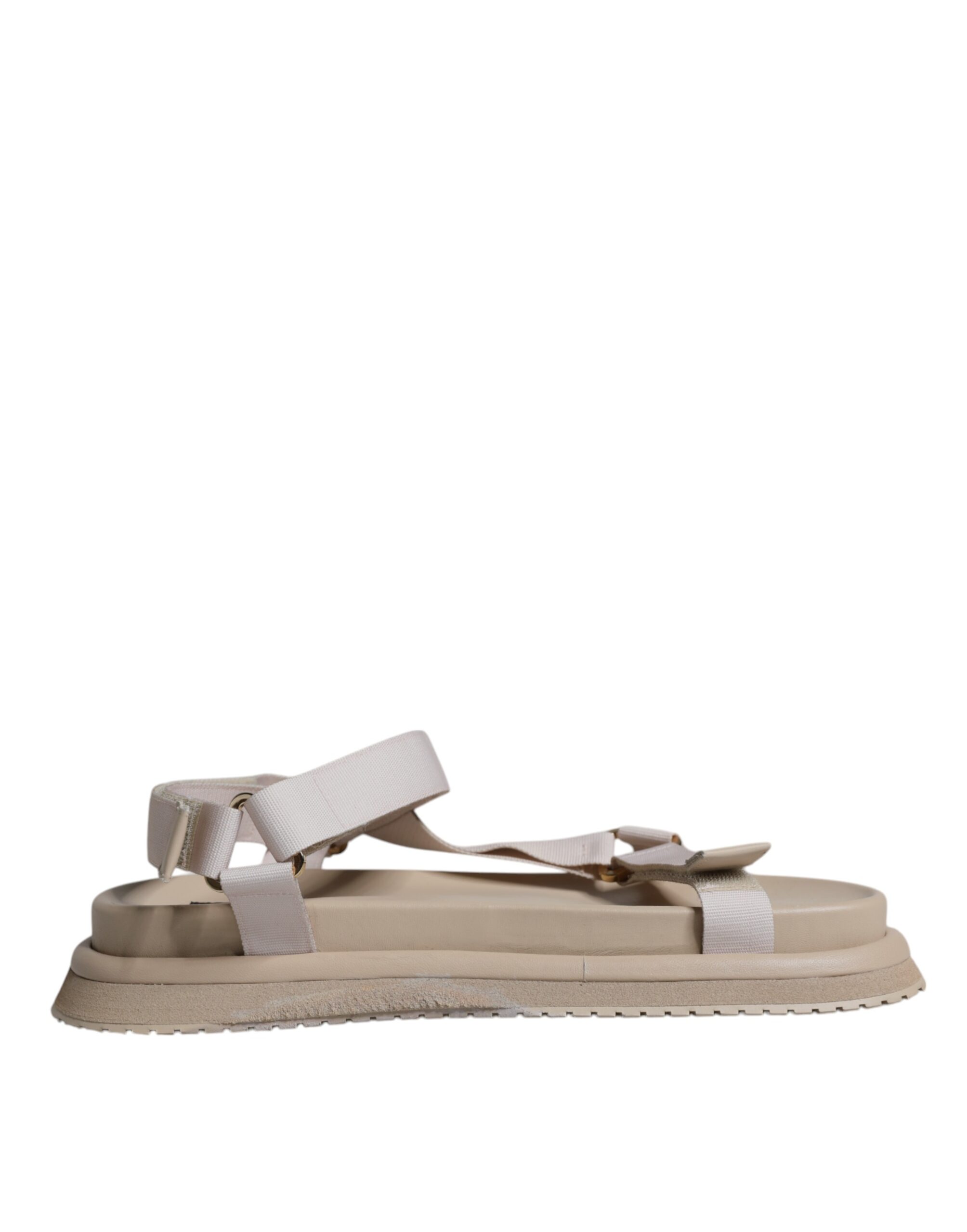 

Бежевый Nappa Devotion Strap Мужские сандалии Туфли Dolce & Gabbana