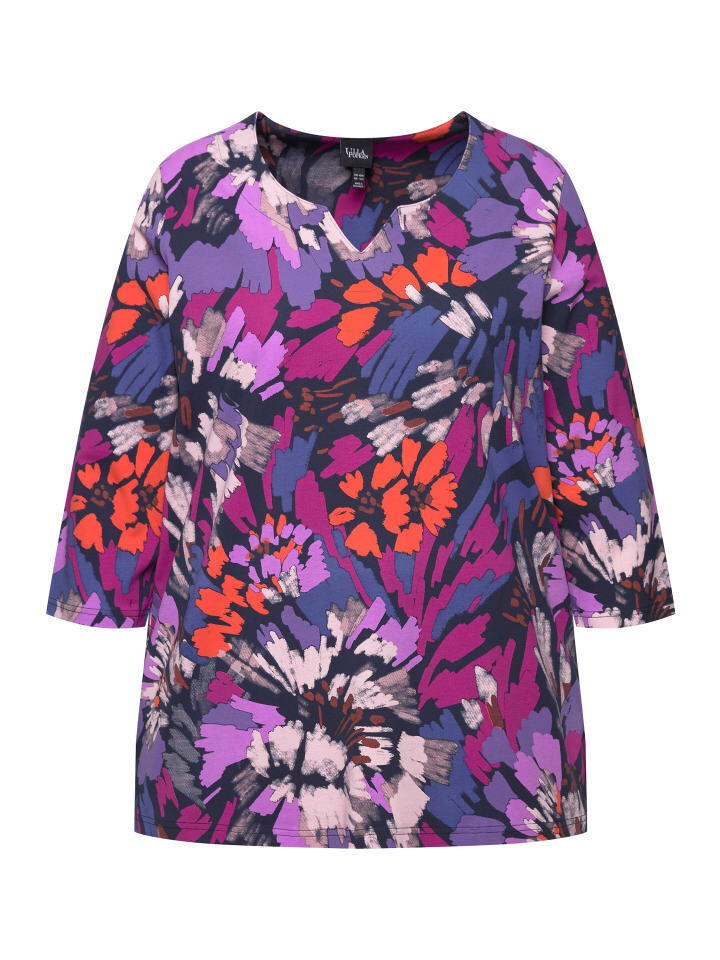 

Футболка Ulla Popken Shirt, цвет beere