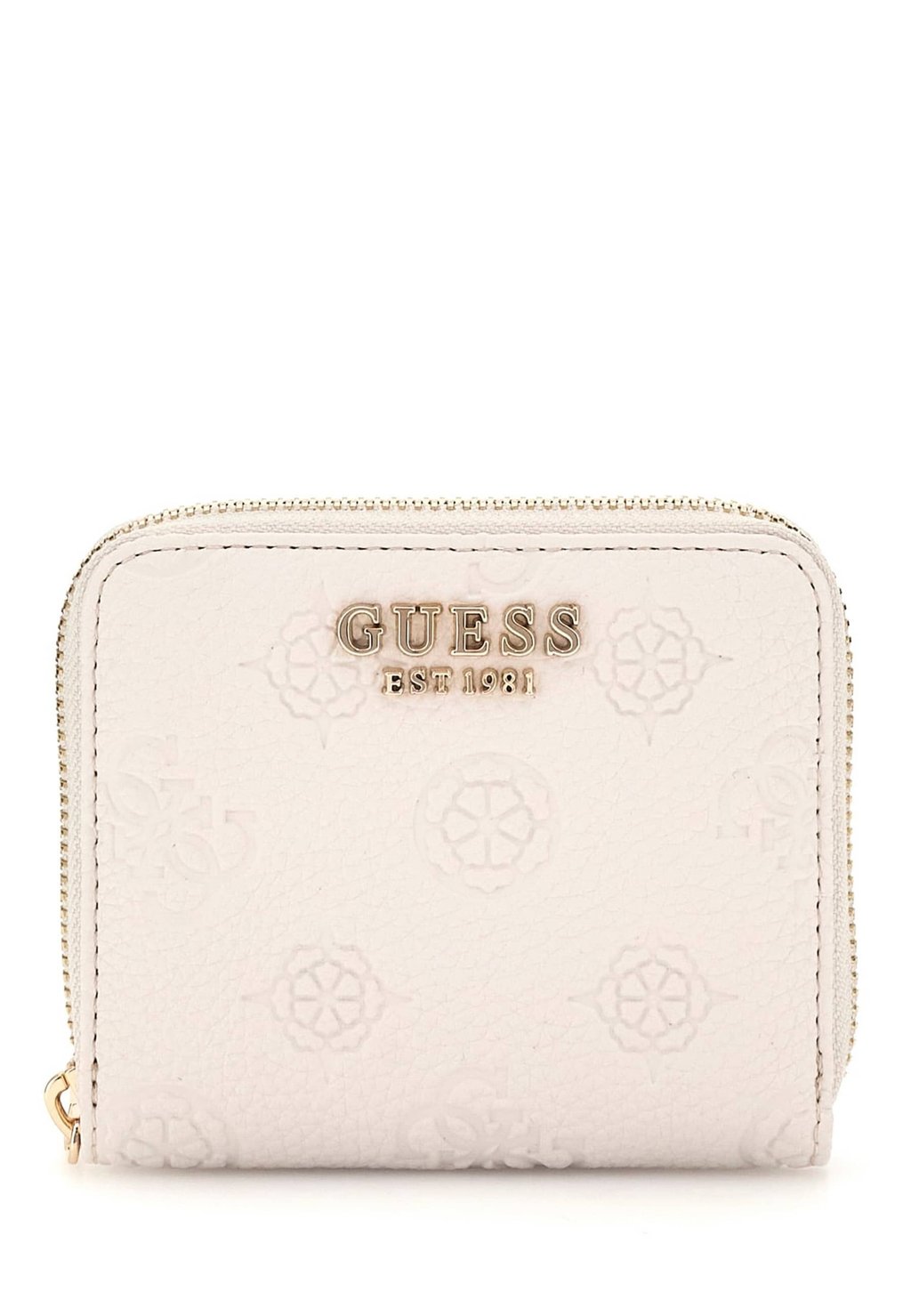 

Кошелек CRESIDIA SMALL ZIP AROUND Guess, кремовый