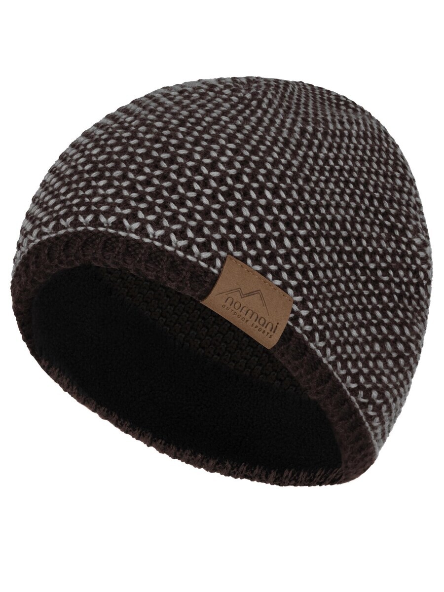 

Шапка normani Beanie Alvik, коричневый