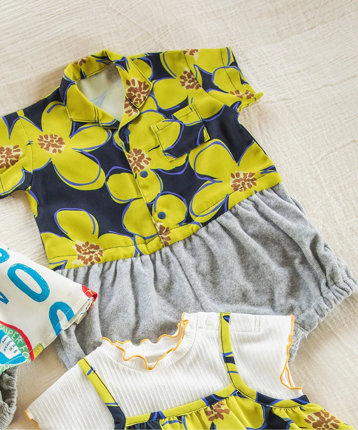 Ромпер BREEZE Resort Romper, тёмно-синий