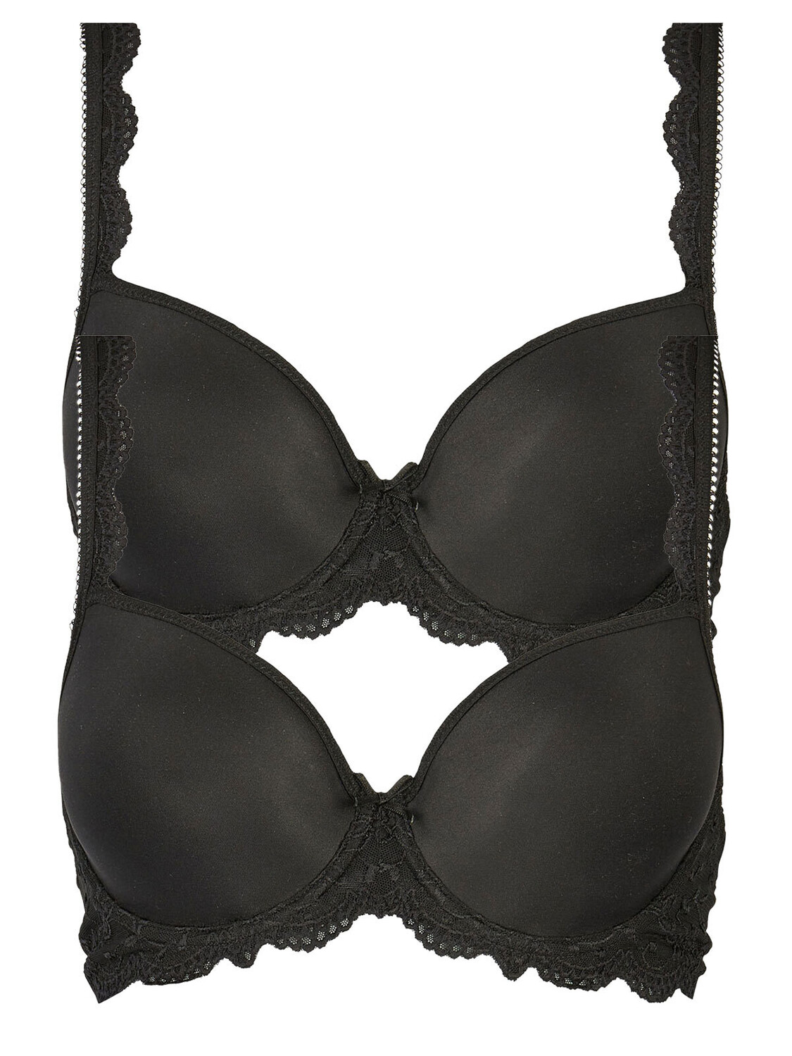 

Бюстгальтер с косточками Nina von C. 2er Pack Spacer BH, черный