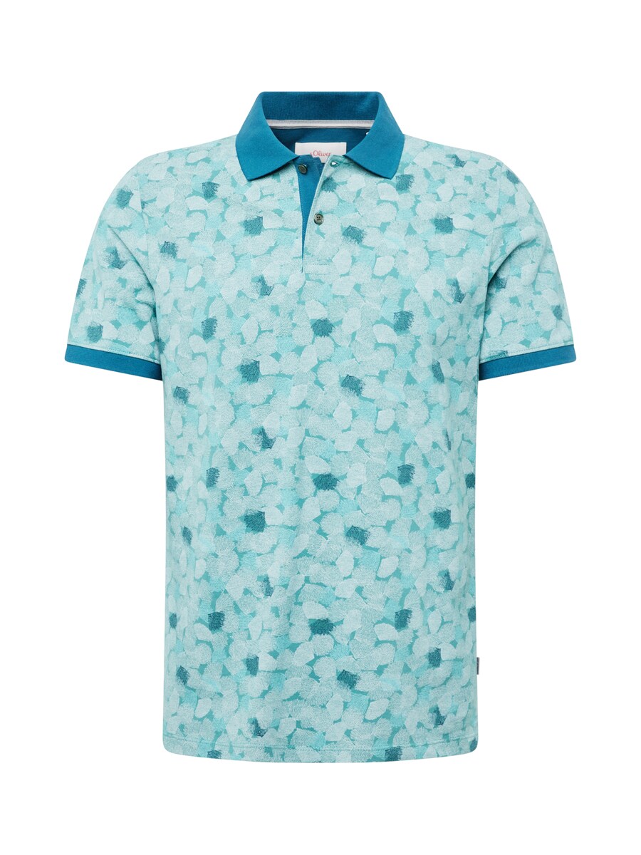 

Рубашка поло s.Oliver Shirt, цвет green/petrol/mint