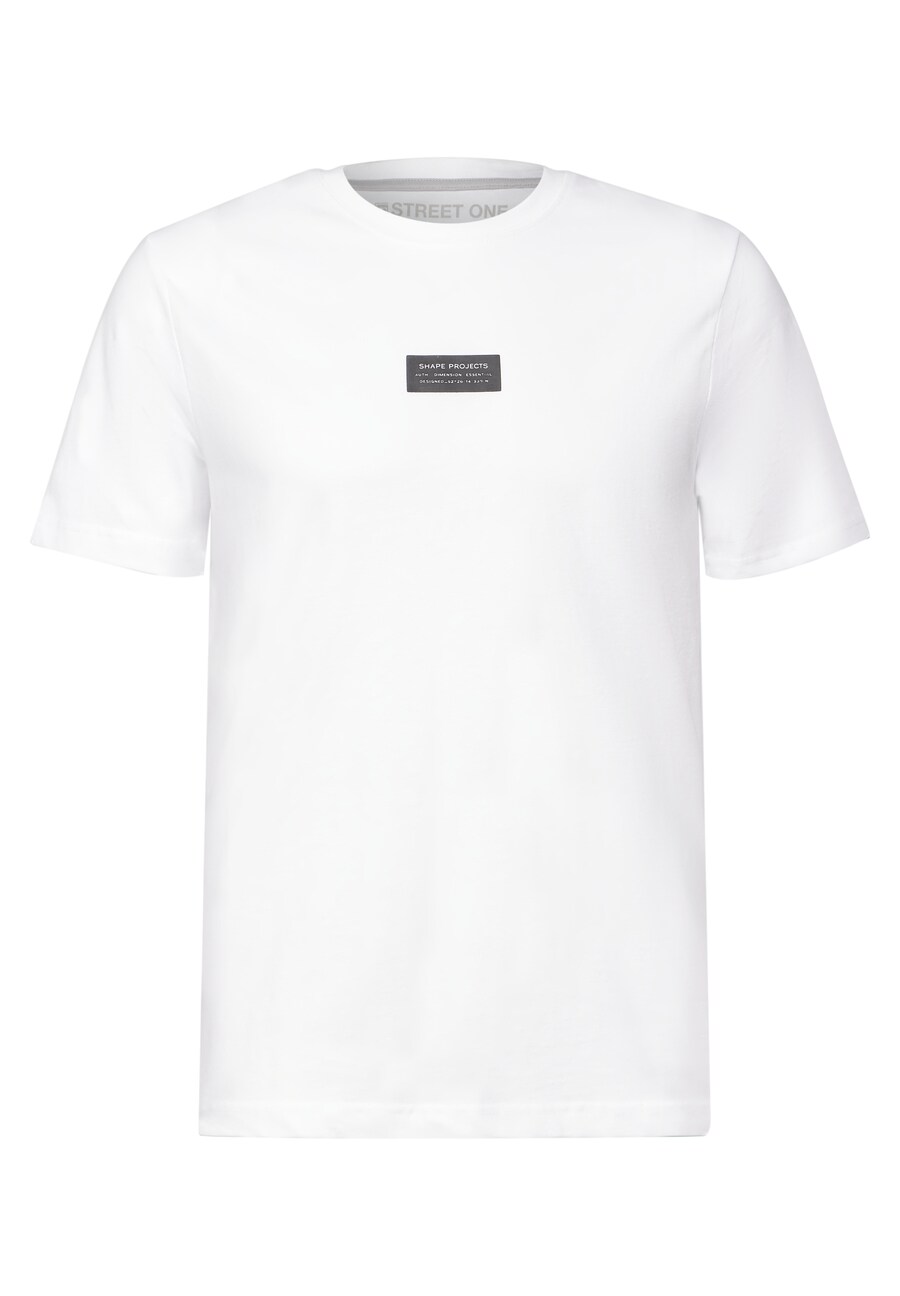 

Классическая футболка Street One MEN Shirt, белый