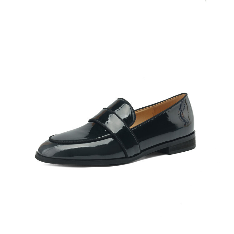 

Лоферы женские Quicheshoes, черный/зеленый