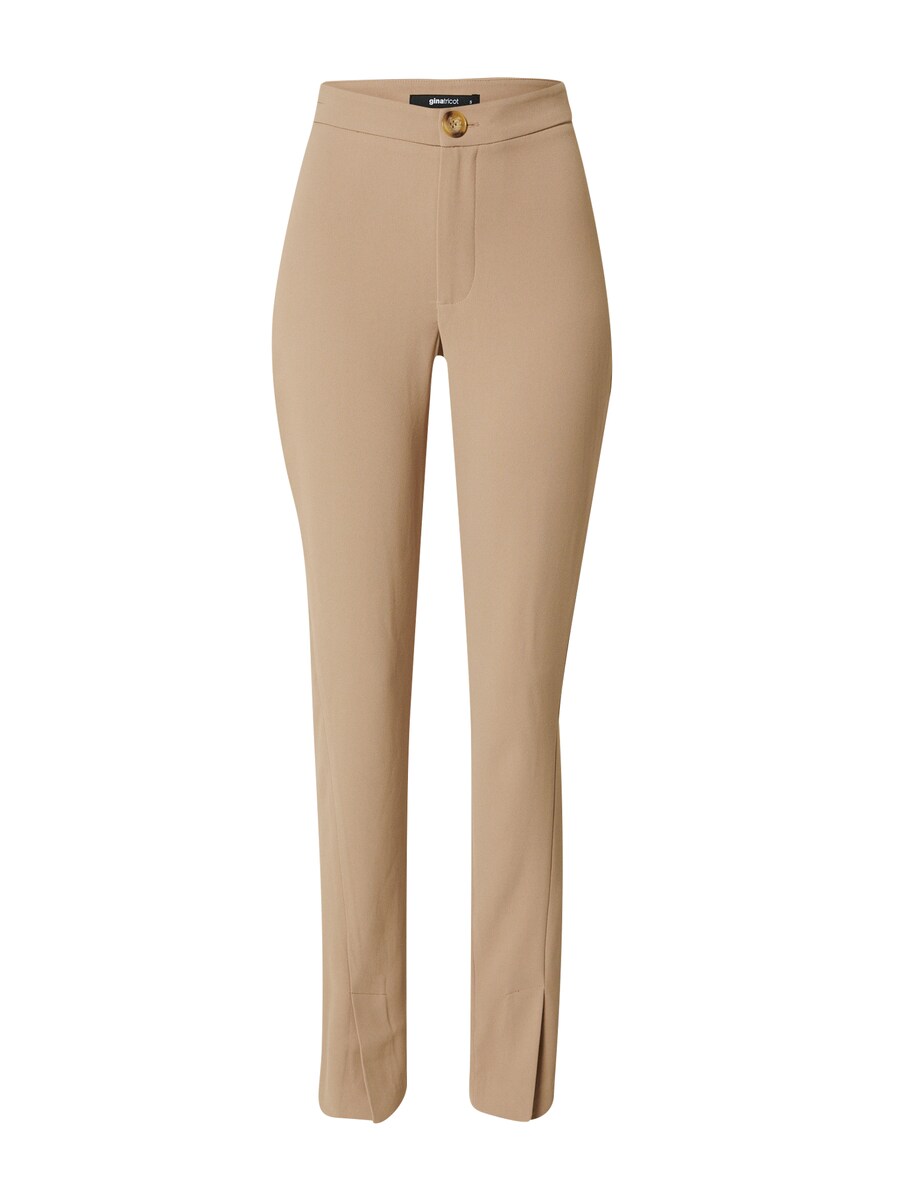 

Тканевые брюки Gina Tricot Slim fit Pants Stina, песочный