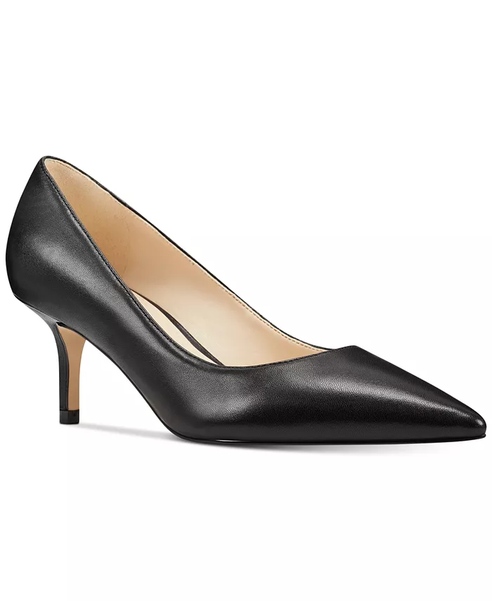 Женские туфли-лодочки Arlene на каблуке-рюмочке с острым носом Nine West, черный