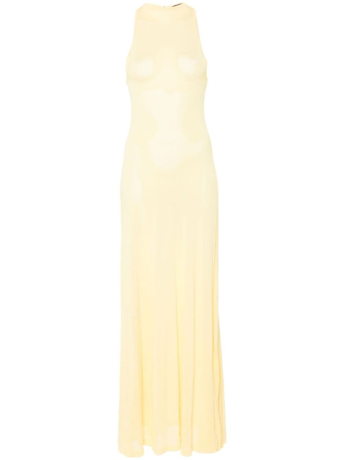 

Jacquemus платье La Robe Maille Sculta, желтый
